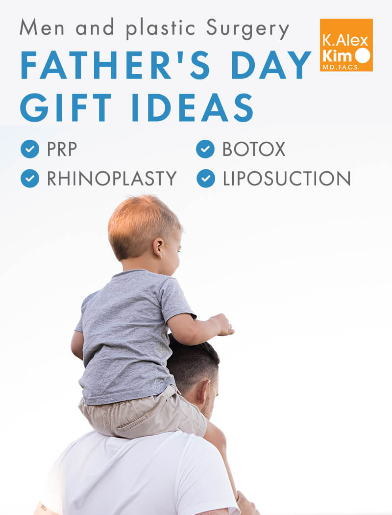 Men and plastic Surgery FATHER'S DAY GIFT IDEAS